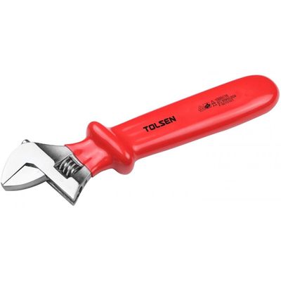 Tolsen 10" VDE 1000V Adjustable Wrench 250mm Model: V40525_img_0