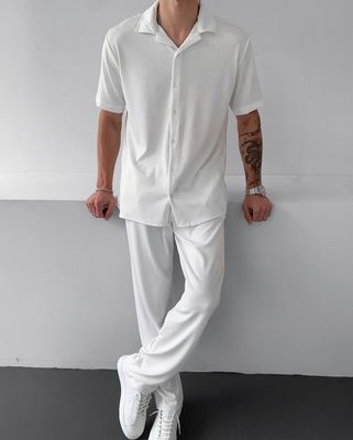 Korean stylish Shirt & Trouser combo set_img_1