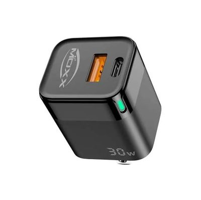 MOXX MC30 Power PD 30W Adapter Type-C & USB+A Port_img_0