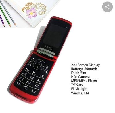 KGTEL K1 Feature phone mp4,mp3 memory card supported_img_3