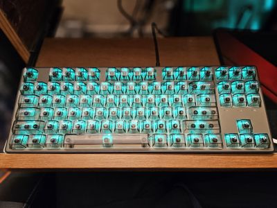 Crystal Keycap - Transparent Black Cherry Profile - 132 Keys_img_3