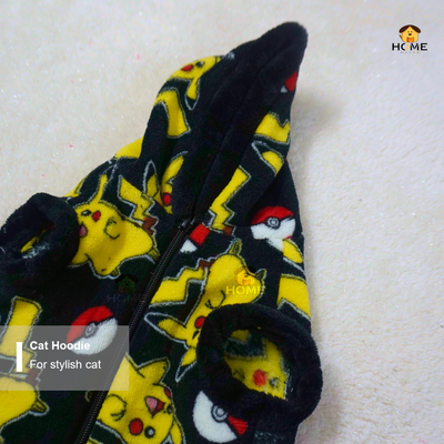 Cat hoodie pikachu_img_4