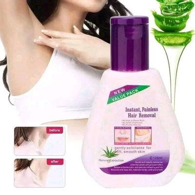 Instant, Painless Hair Removal, QIANSOTO brand Natural extraction reduces face hair and body hair natural extraction Painless hair removal essence_img_1