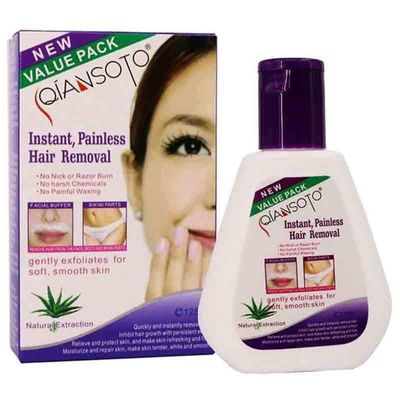 Instant, Painless Hair Removal, QIANSOTO brand Natural extraction reduces face hair and body hair natural extraction Painless hair removal essence_img_3
