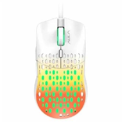 AULA S11 Pro Wired Gaming Mouse-Yellow Color_img_0
