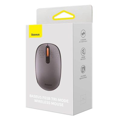 Baseus F01B Tri-Mode Wireless Mouse- Black Color_img_1