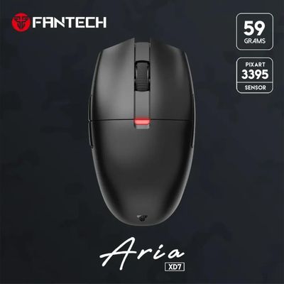 Fantech Aria XD7 Lightweight Wireless Gaming Mouse – Black Color_img_0