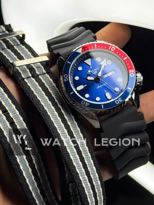 SEIKO DAY DATE SILICONE PEPSI WITH FREE NATO_img_0