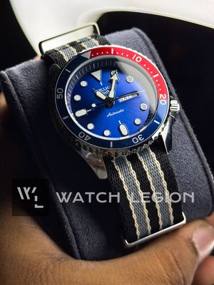 SEIKO DAY DATE SILICONE PEPSI WITH FREE NATO_img_1