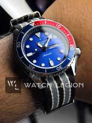 SEIKO DAY DATE SILICONE PEPSI WITH FREE NATO_img_2