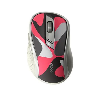 Rapoo M500 Red Silent Multi-mode Wireless Optical Mouse_img_1