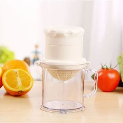 Manual Hand Press Juicer Squeezer Multifunctional Food Grade PP Small Portable Kitchen Appliance Fruit Extractor_img_0