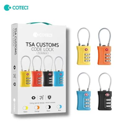 COTECi TSA Customs Code 3 Digit Combination Lock – Blue Color_img_1