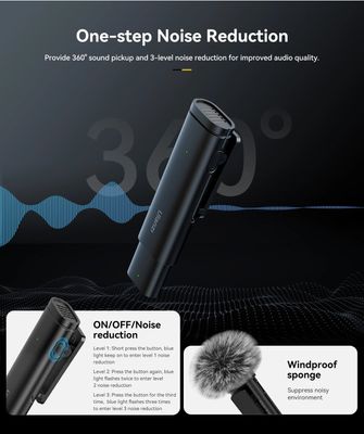Ulanzi WM-10 Wireless Clip-on Microphone for Smartphone or Tablet_img_2