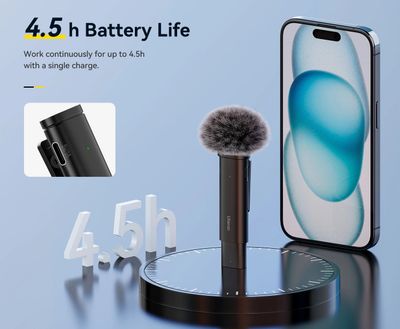 Ulanzi WM-10 Wireless Clip-on Microphone for Smartphone or Tablet_img_4