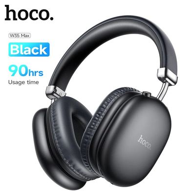 Hoco W35 Max Wireless Headphone- Black Color ._img_0