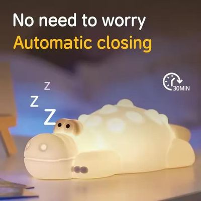 7 Color Crocodile Shape Silicone Night Light Toy for Kids_img_4
