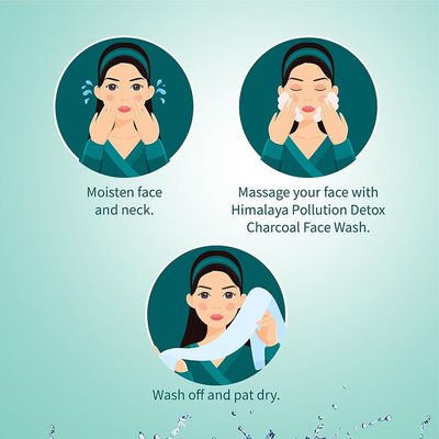 Himalaya Charcoal Face Wash – Pollution Detox | 100ml-142451_img_4