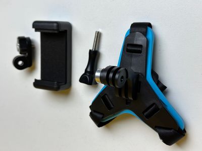 Helmet Chin Mount With Mobile holder (Action Camera Mount +Mobile Mount)_img_1