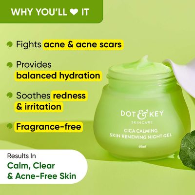 Dot & Key CICA Calming Skin Renewing Night Gel – 25ml_img_3