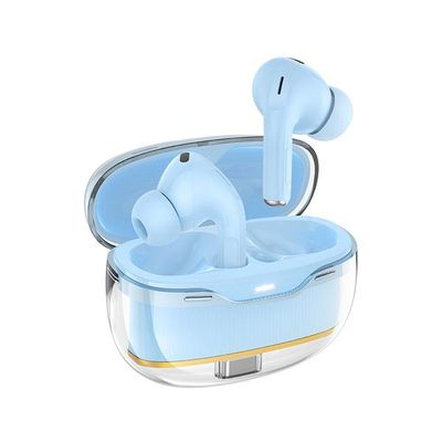 Hoco EW54 Crystal True Wireless Earbuds – Blue_img_0