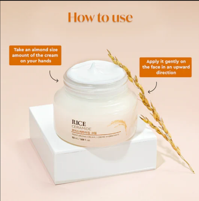 The Face Shop - Rice Ceramide Moisturizing Cream - 50ml_img_2