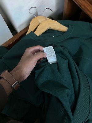 Forest Green Oversized sweatshirt_img_1