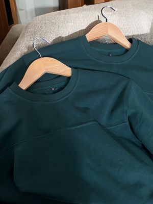 Forest Green Oversized sweatshirt_img_2
