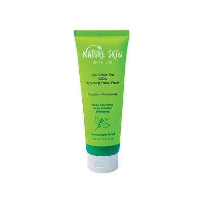 Nature Skin Jeju Green Tea CICA Hydrating Facial Foam 152 mL_img_0