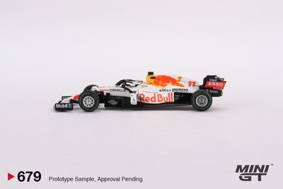Mini GT 679 Red Bull RB16B #11 Sergio Pérez 2021 Turkish Grand Prix 3rd Place 1:64 Scale_img_2
