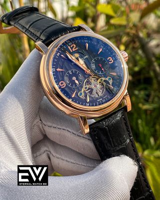 PATEK AUTO ROSE GOLD DIAL BLACK BELT V2_img_0