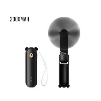 Jisulife F8 Hand Fan 2000mAh – Black_img_0