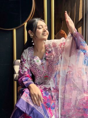 Taranga Premium Digital Print Three Piece – Dubai Silk Edition_img_1