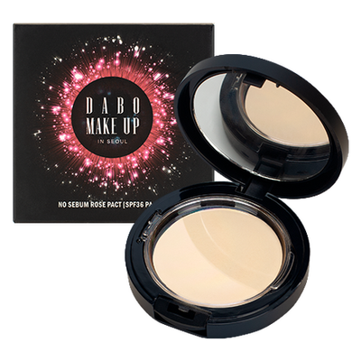 Dabo Make Up No Sebum Rose Pact SPF36 PA+++_img_0