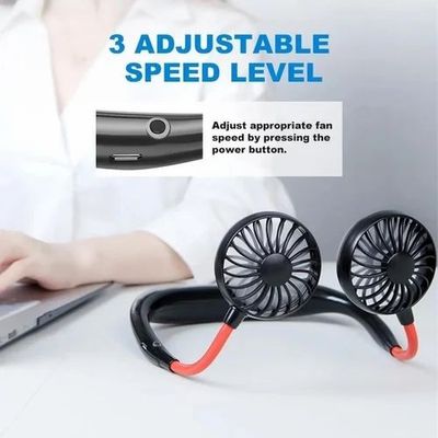 USB Wearable Neckband Face Fan_img_3