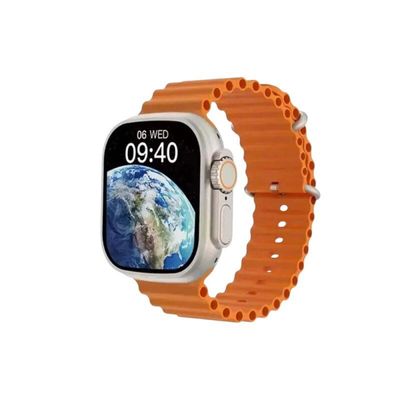 Microwear U10 Ultra Calling Smart Watch – Orange Color_img_0