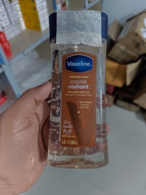 Vaseline Body Gel Oil Cocoa Radiant - 200 ml_img_2
