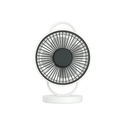 YAGE YG-7999N Rechargeable 8-Inch 360° Rotation Fan with LED Light – White Color ._img_0