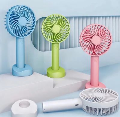 Portable mini rechargeable travel fan for indoor and outdoor use_img_2