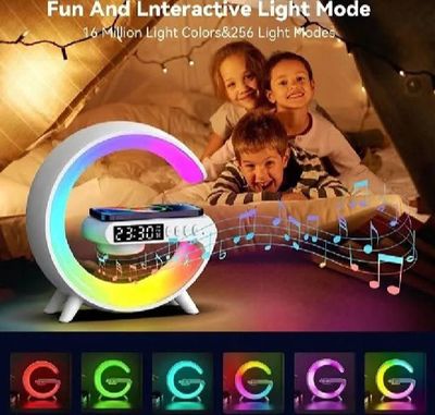 G63 RGB Light Bluetooth Speaker With Wireless Charging_img_2