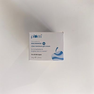 Plum Rice Water & Niacinamide 2% Clear Moisture Gel Cream - 50g_img_0