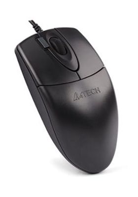 A4 Tech Wired Optical Mouse 2X Click, USB, Black (OP-620D)_img_3