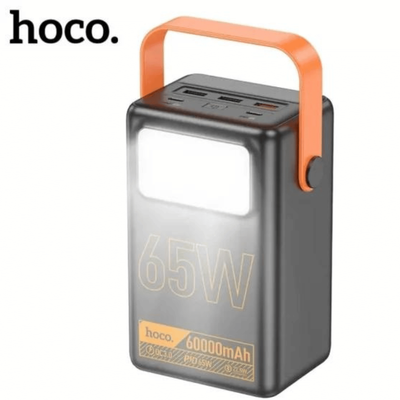 HOCO J110A Powerful PD65W Power Bank With LED Light 60000mAh_img_1