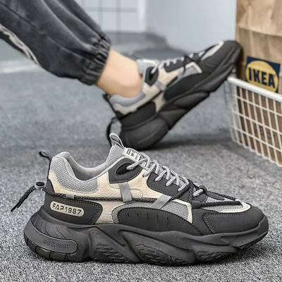 Trendy Green Mens Fashion Sneakers 2025 Superstar Shoes Streetwear Men's_img_1