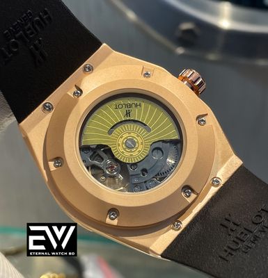 HUBLOT ORLINSKI AUTO BLACK BELT SILVER DODY_img_1