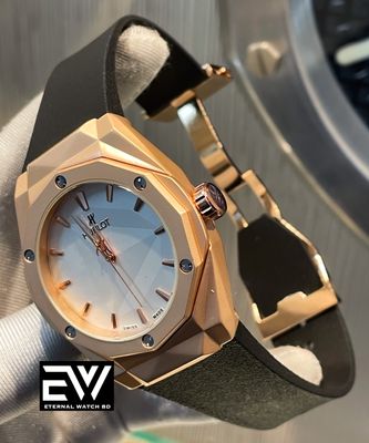 HUBLOT ORLINSKI AUTO BLACK BELT SILVER DODY_img_3
