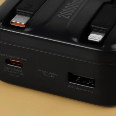 Baseus Comet Series 22.5W 20000mAh Dual Cable Digital Display Power Bank_img_2