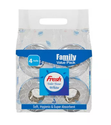 Fresh Toilet Tissue (Family Value Pack) 4 pcs_img_0