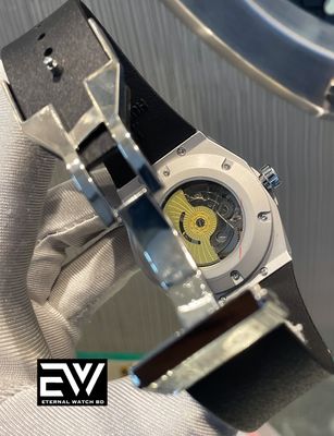 HUBLOT ORLINSKI AUTO BLACK BELT SILVER CASE_img_2