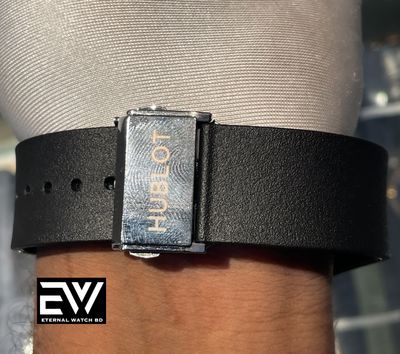 HUBLOT ORLINSKI AUTO BLACK BELT SILVER CASE_img_4